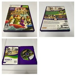 Kinect Adventures Game for 360 - Purple Case